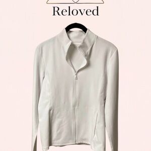 Beyond Yoga Cream Zip-Up Hoodie